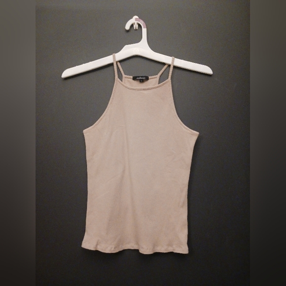 LOVE ARI MEDIUM BLACK WOMENS DRESS + INCLUDES AMBIANCE LARGE TAN TANK TOP - Picture 4 of 6